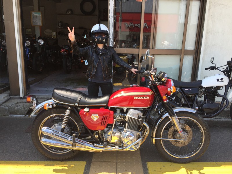 CB750Four K0 納車｜札幌のバイクショップ BROWN Motorcycle Co.